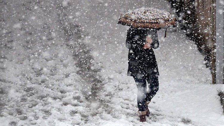 Meteoroloji'den kuvvetli sağanak ve kar yağışı uyarısı