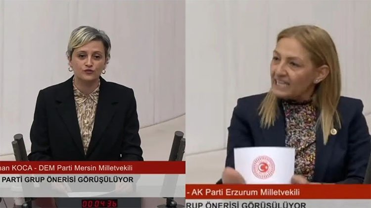 Dem Parti ile AK Parti arasında 'el hareketi' tartışması