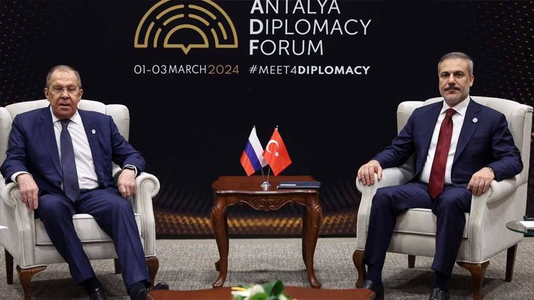 Fidan, Sergey Lavrov ile görüştü