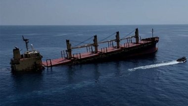 Husiler, İngiliz gemisini Kızıldeniz'de batırdı