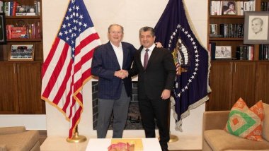 Mesrur Barzani, George W. Bush ile görüştü