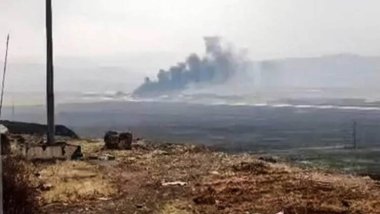 Irak İslami Direniş'ten İsrail'e ait askeri kışlaya SİHA saldırısı