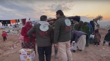 Barzani Yardım Vakfı Afrin'deki ihtiyaç sahiplerine yardım ulaştırdı