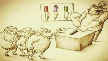 Tartışan İki Kasap Arasında Koyunun Taraf Tutması Akıbetini Değiştirmez