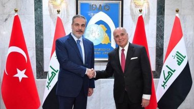Fuad Hüseyin Bağdat'ta Hakan Fidan ile görüştü