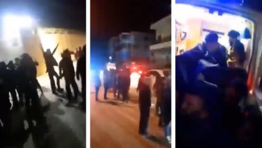 Kürt gencin vahşice öldürülmesi sonrası Afrin'de protesto gösterisi 