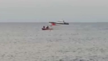 Çanakkale açıklarında mülteci teknesi battı